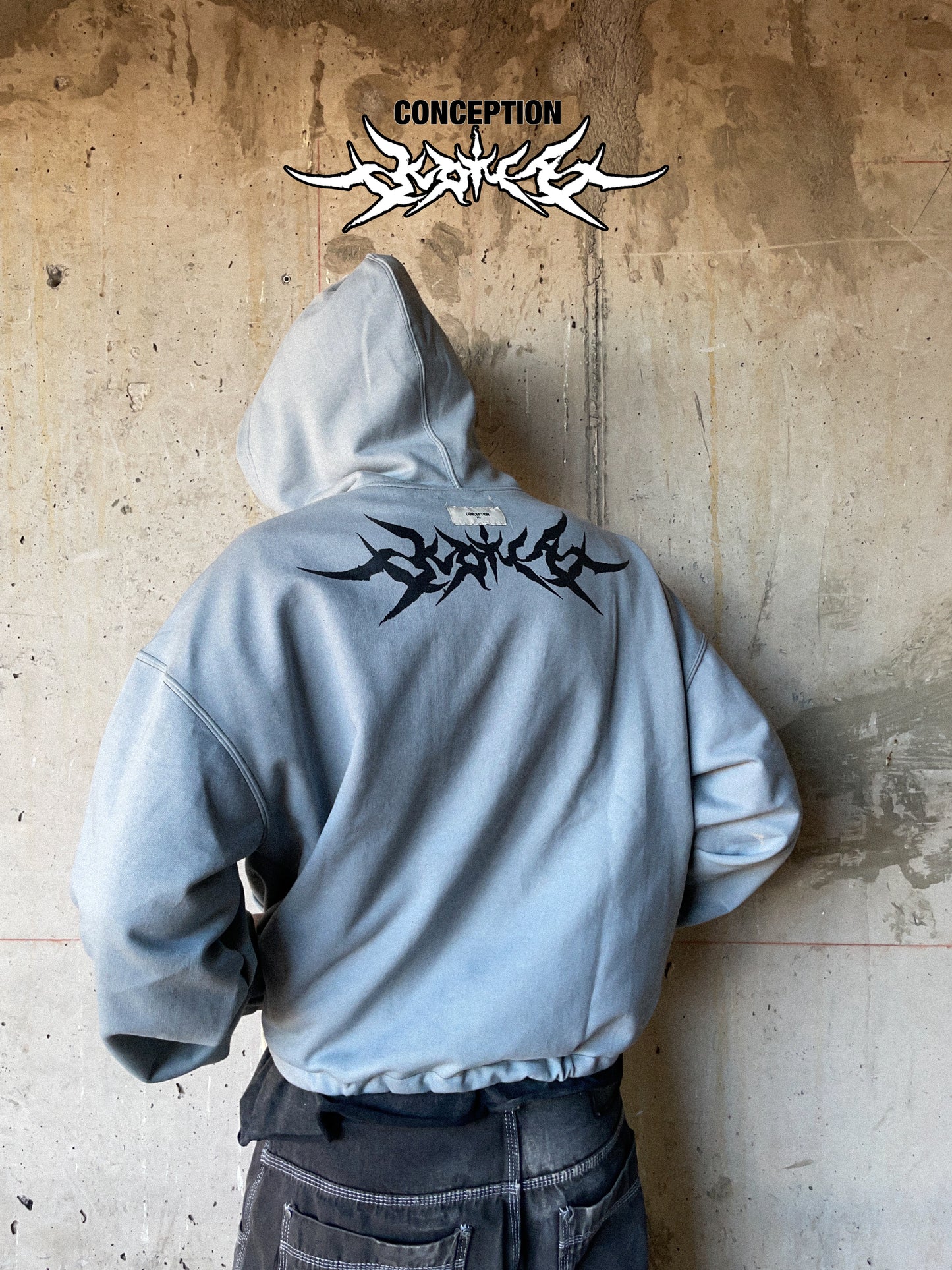 Hoodie Sacred Grey