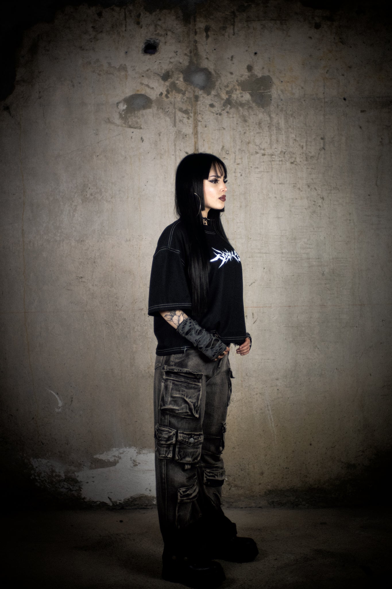 Tee Sacred Black Boxy fit