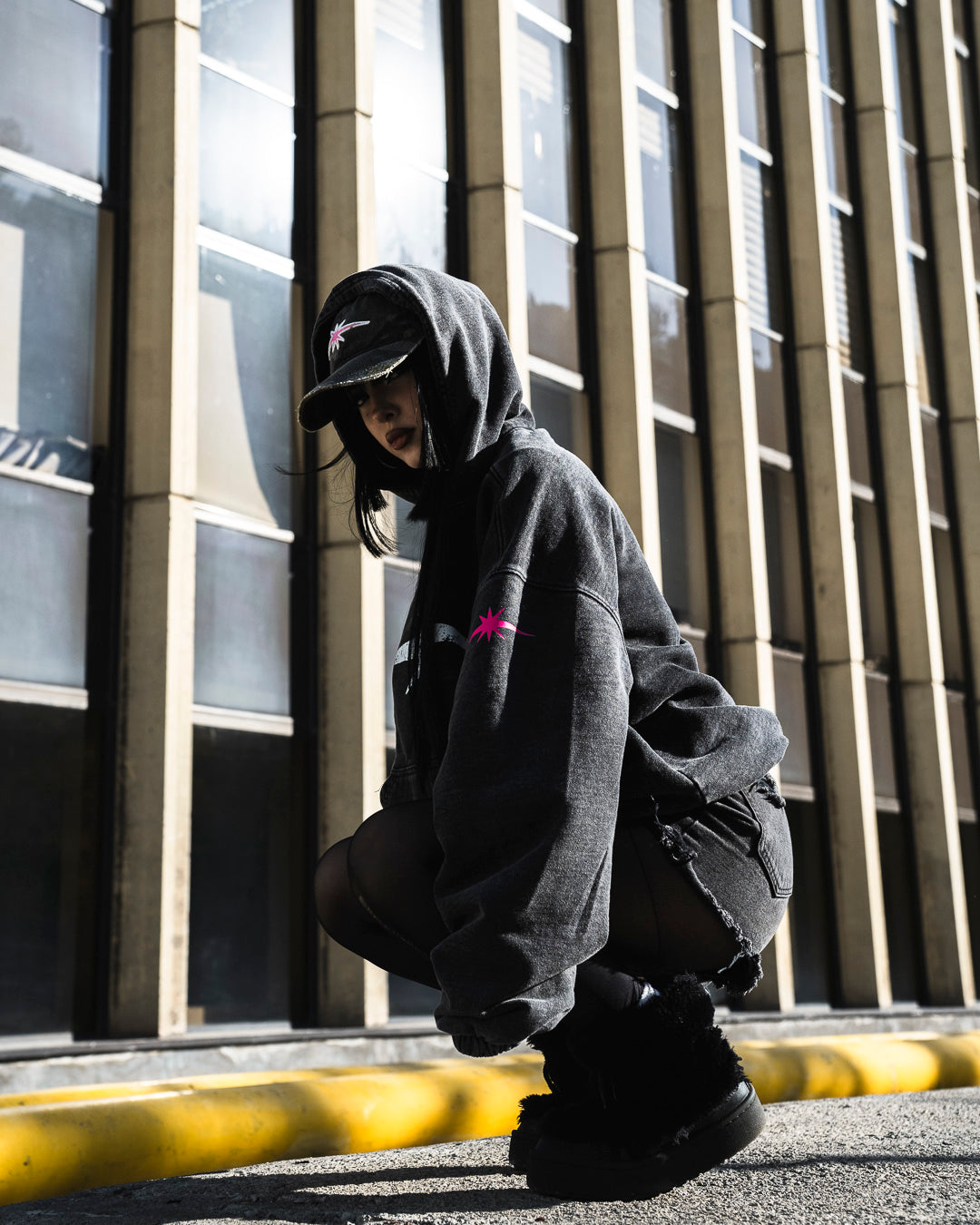 Hoodie Icon V2 Acid Wash new version