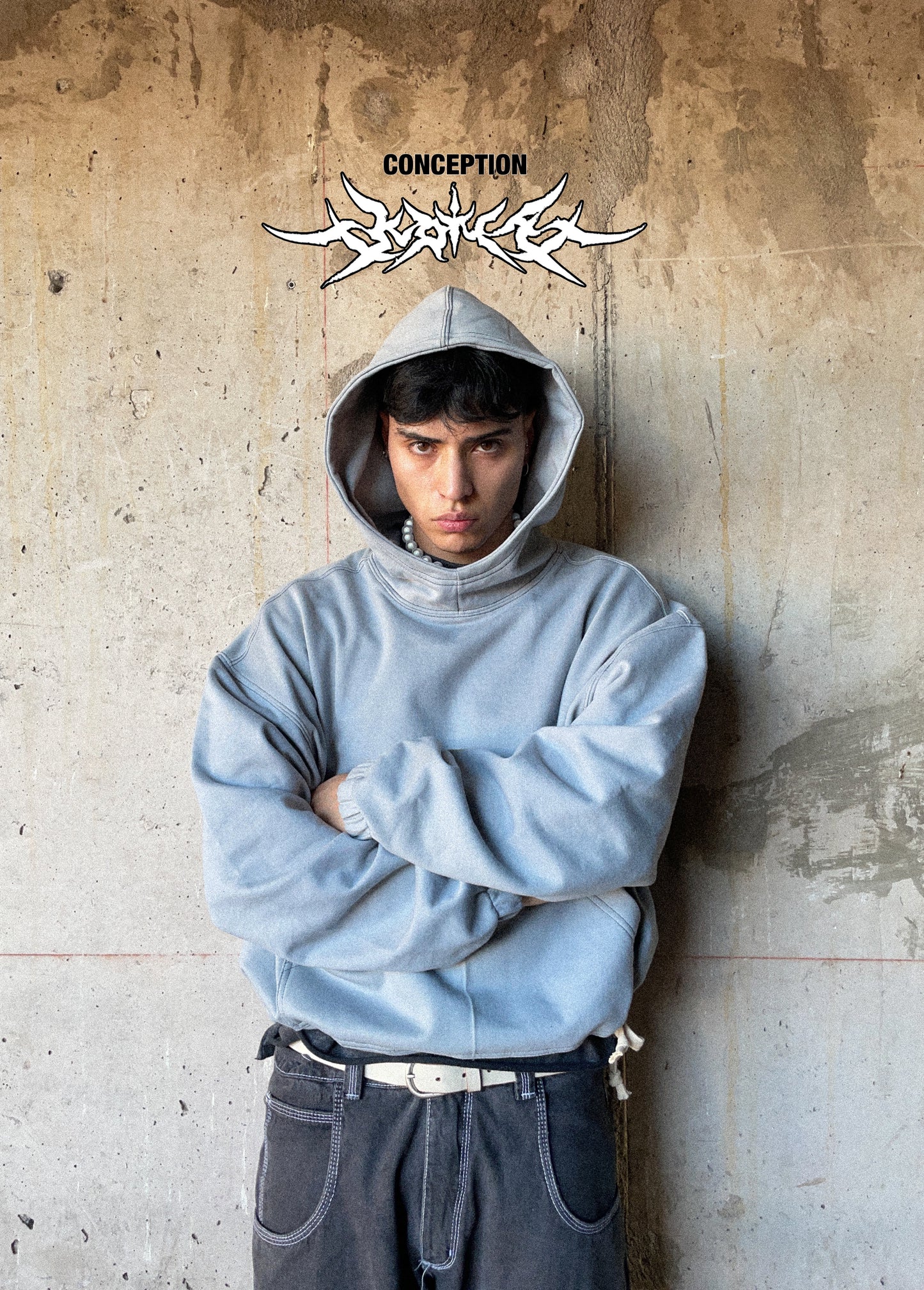 Hoodie Sacred Grey
