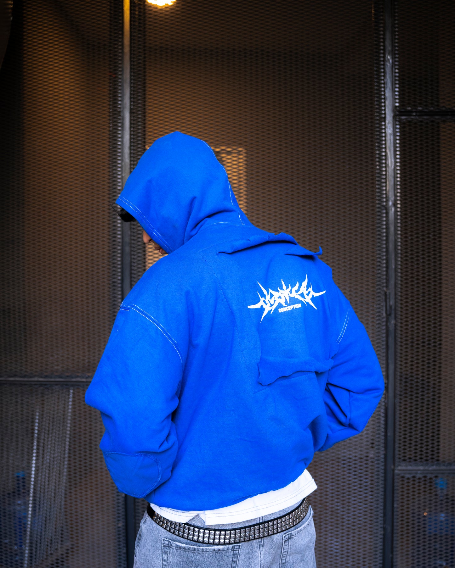 Hoodie Three Angels V2 Royal Blue