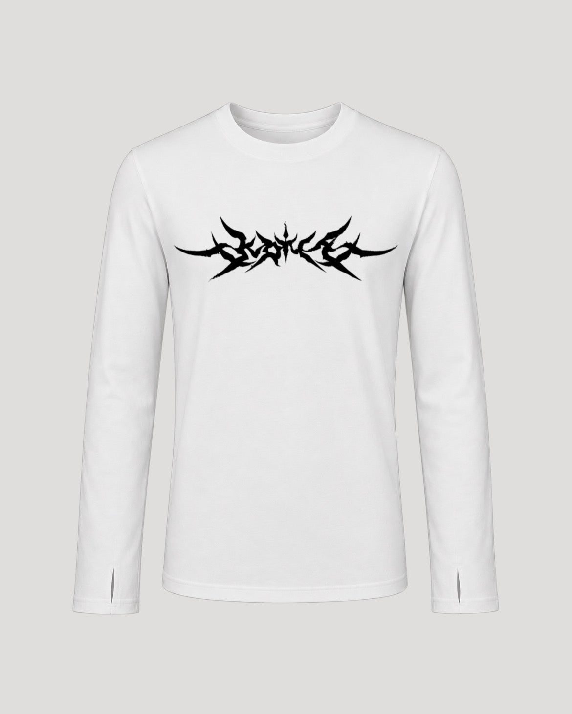 TEE SLIM FIT LONG SLEEVE TRIBAL FRONT