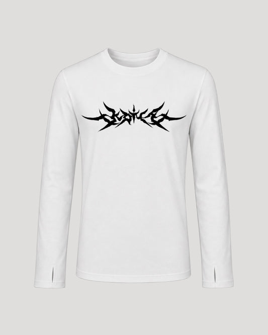 TEE SLIM FIT LONG SLEEVE TRIBAL FRONT