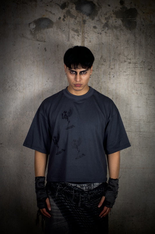 Tee Three Angels Grey